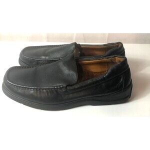 Mens Florsheim Comfortech Ortholite Black Leather Upper Shoes Sz 13 3E  Slip On